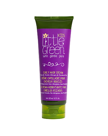 Little Green Kids Curly Hair Cream - Крем несмываемый для кудрявых волос 125 мл - hairs-russia.ru